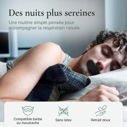 Somnoris Bandes Buccales de Nuit