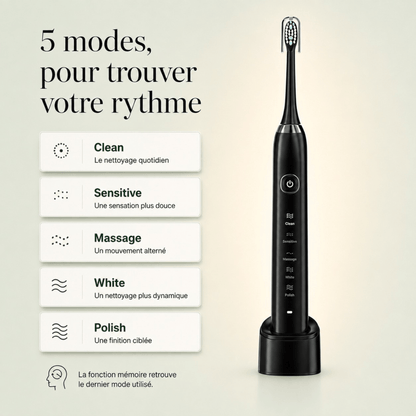 Brosse à dents sonique premium Somnoris