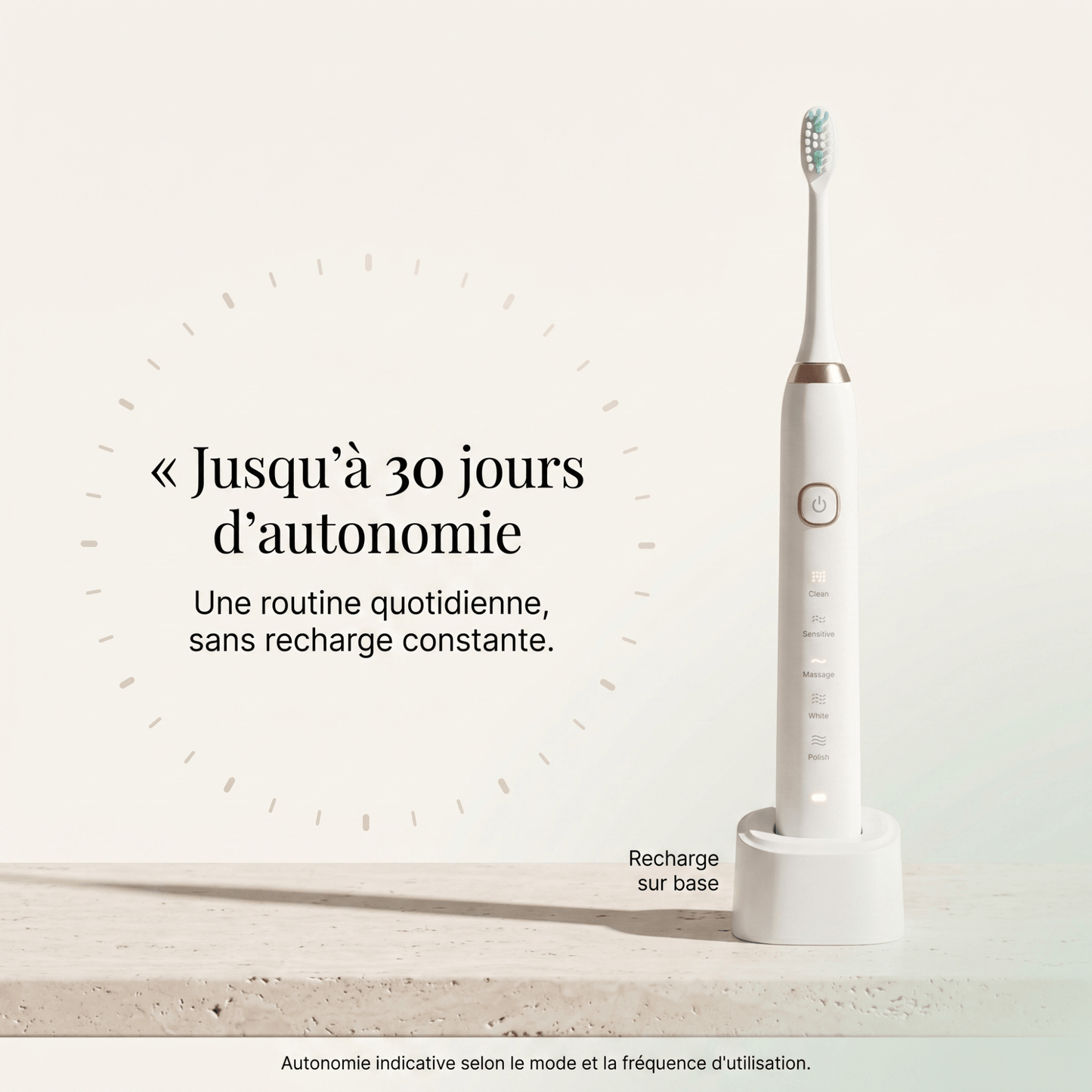 Brosse à dents sonique premium Somnoris