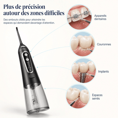 Jet dentaire professionnel sans fil Somnoris